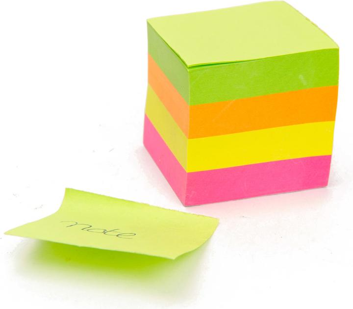 Topwrite Selbstklebende Mini-Note-Blätter (4 x 4 cm)