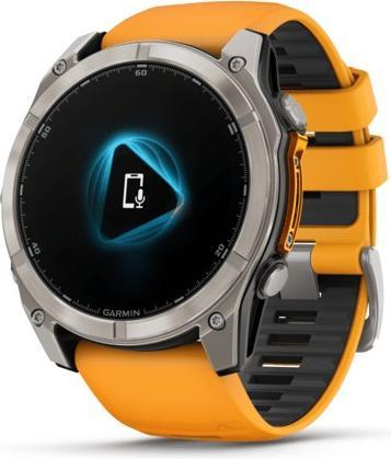 Actual product image Garmin Fenix 8 AMOLED Sapphire Titan (51 mm)