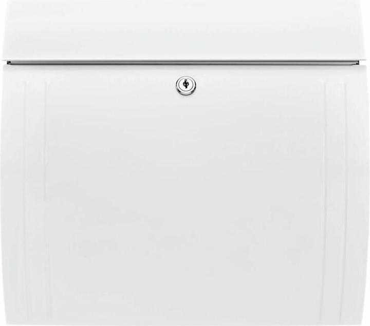Produktbild Burg Wächter MODENA 857 W Briefkasten Stahlblech Weiss (MODENA 857 W)