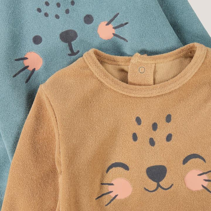 Produktbild La Redoute Collections 2er-Pack 2-teilige Pyjamas aus Frottee (94)