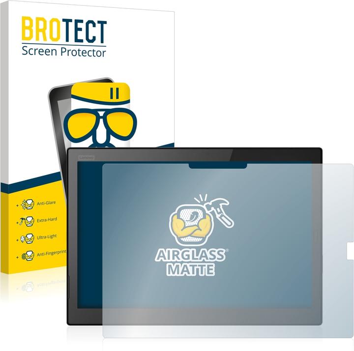 Produktbild BROTECT AirGlass Panzerglasfolie Matt (1 Stück, ThinkPad X1 (3. Gen.))