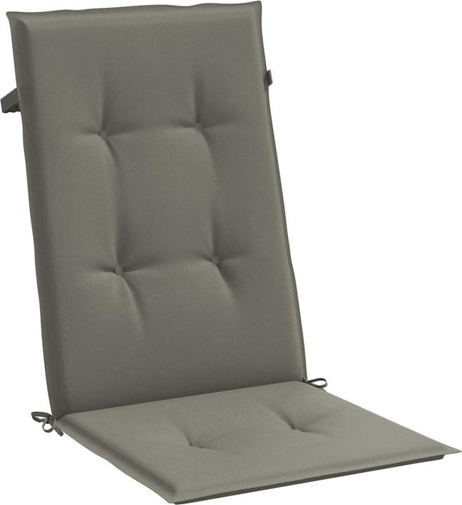 Produktbild VidaXL Hochlehner-Auflagen 2 Stk. Stoff (120 x 50 x 4 cm)