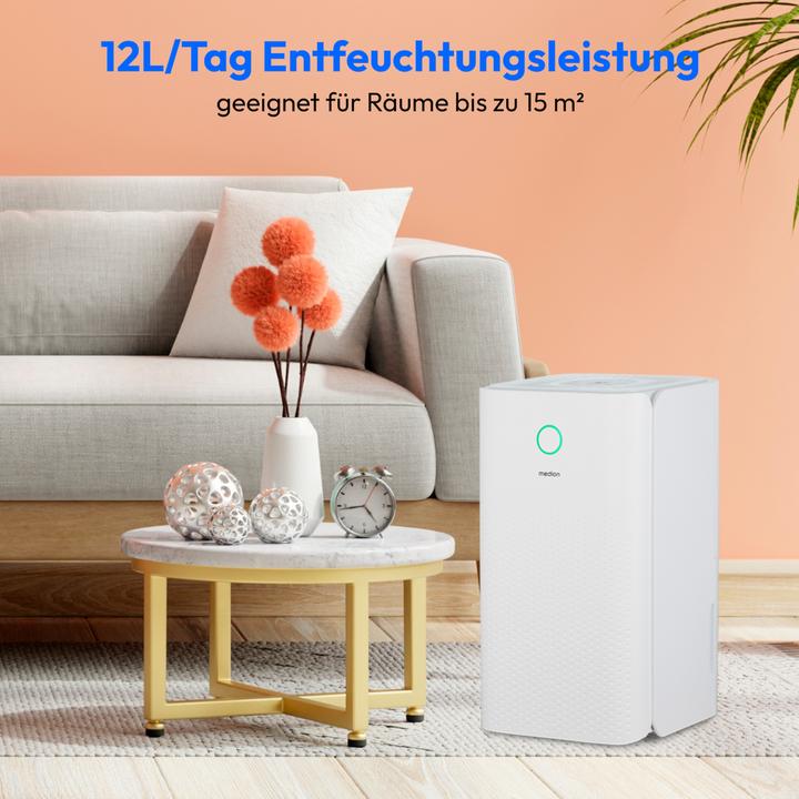 Produktbild Medion Luftentfeuchter DH10 (MD12047) (15 m², 12 l/24h)