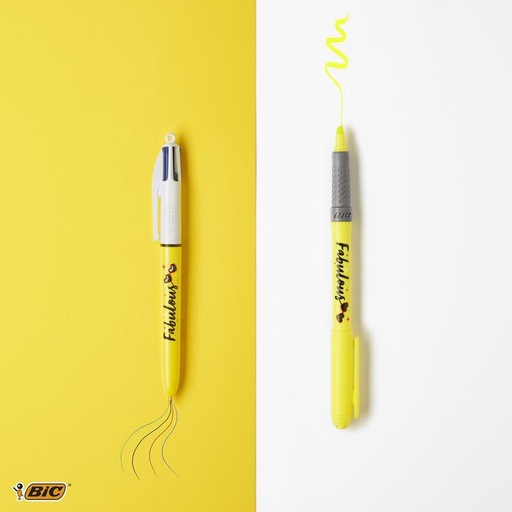 Image du produit Bic Stationery Box Fabulous (Blanc, Jaune, 1 x)