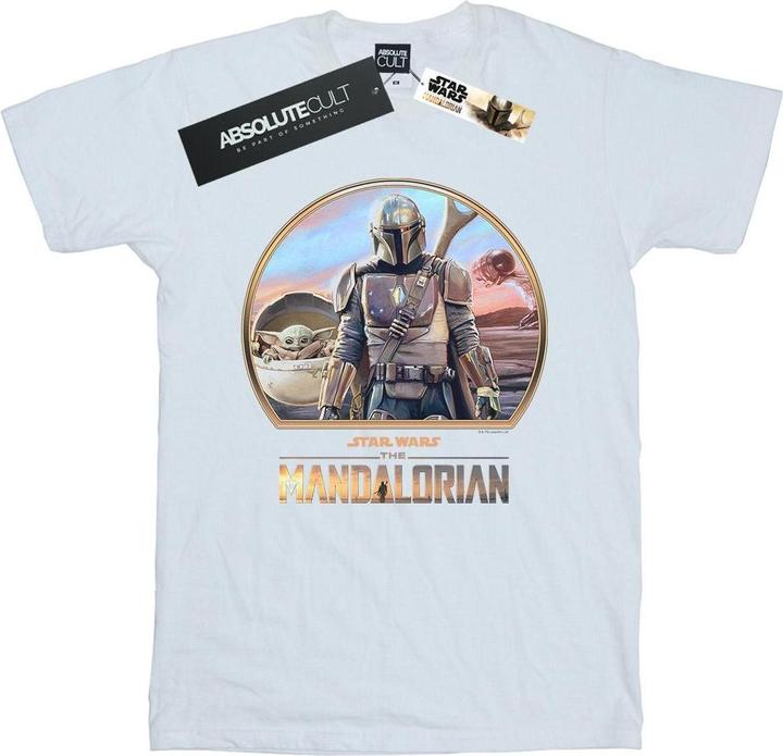 Star Wars The Mandalorian Mando And The Child TShirt Jungen