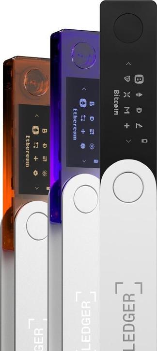 Actual product image Ledger Nano X crypto hardware wallet onyx black (Bitcoin, Ripple, Litecoin, Others)