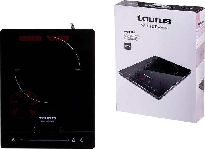 Produktbild Taurus RECHAUD INDUCTION WHITE&BROWN DARKFIRE 974670000
