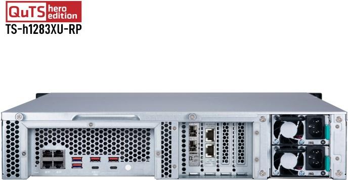 Actual product image QNAP TS-h1283XU-RP-E2236-32G (0 TB)