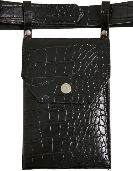 Produktbild Urban Classics Croco Synthetic Leather Belt With Pouch (L)