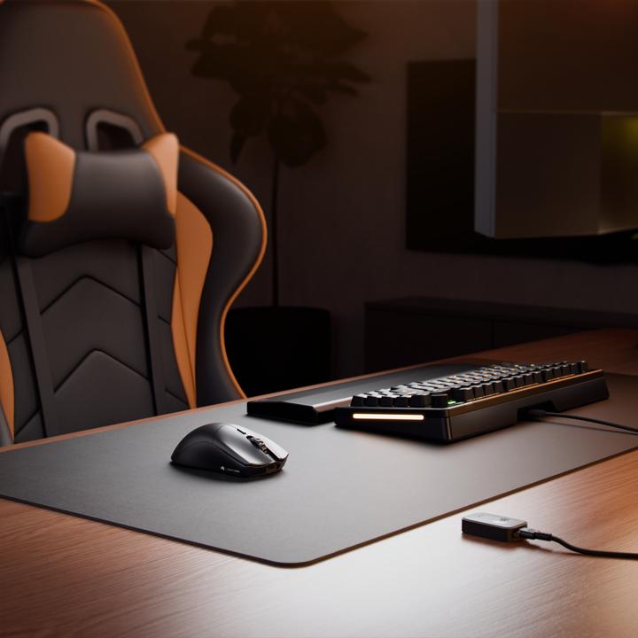 Actual product image Glorious Series 2 PRO Wireless Gaming Maus - schwarz (Cable, Wireless)