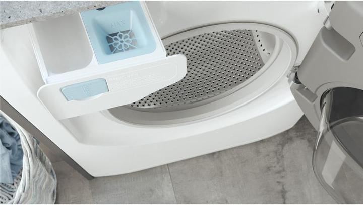 Actual product image Hotpoint AQSD723 EU/A N Washing machine Free installation Front loading 7 kg 1200 rpm D Arg (7 kg, Right, EU plug)