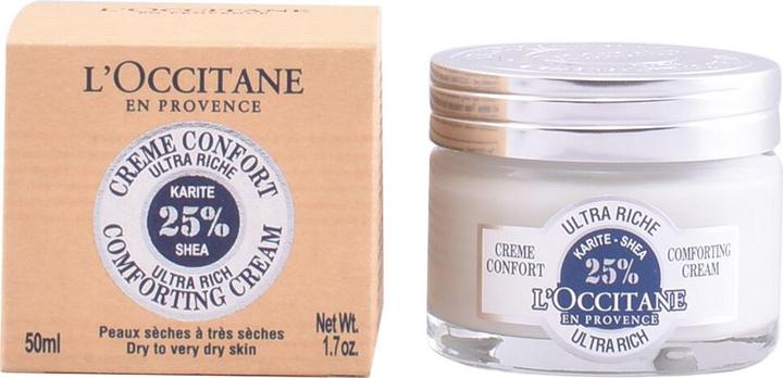 Actual product image L'Occitane Shea Butter Ultra Rich Face Cream (50 ml, 24h cream)