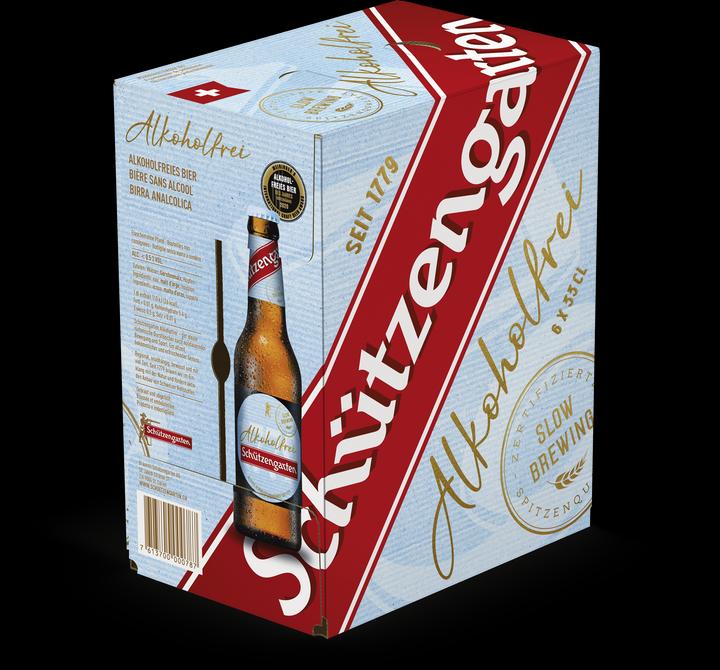 Actual product image Schützengarten Alcohol-free (6 x 33 cl)
