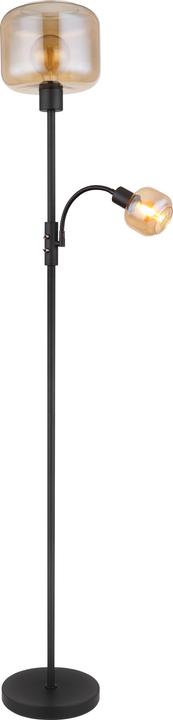 Actual product image Globo Floor lamp Giuseppe black matt 1xE27 (E27)