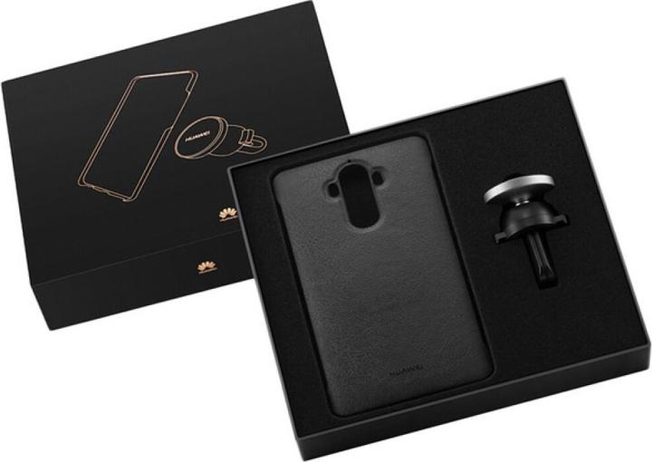 Actual product image Huawei Car Holder Gift Box for Mate 9 Grey
