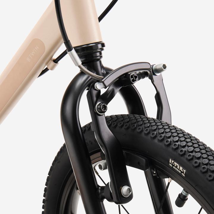 Actual product image Btwin Kinderfahrrad 16 Zoll Discover 900 beige (16")