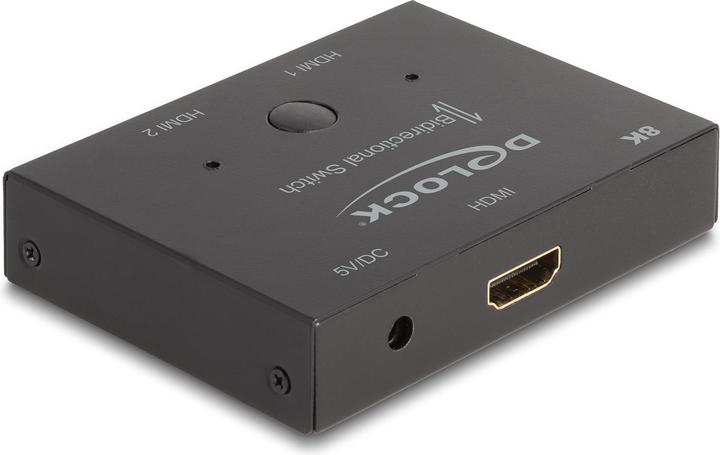 Actual product image Delock Switch 2-1 8K 60 Hz HDMI, number of inputs