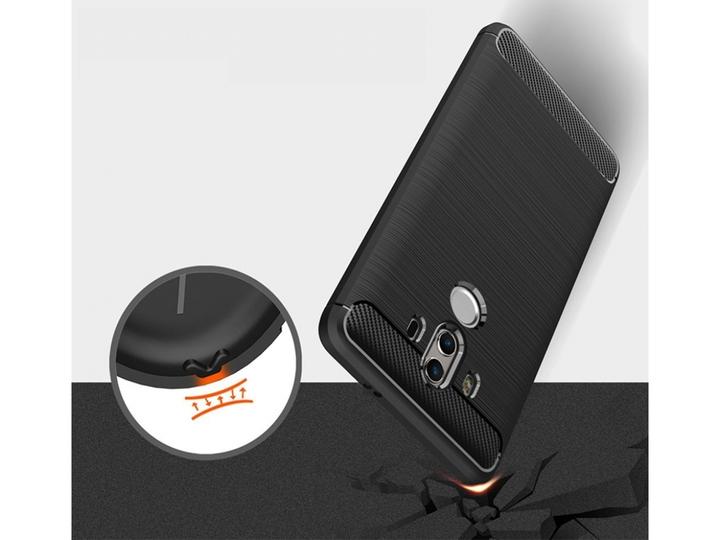 Produktbild Screenguard Huawei Mate 10 Pro Hülle Carbon Brushed Soft TPU (Huawei Mate 10 Pro)