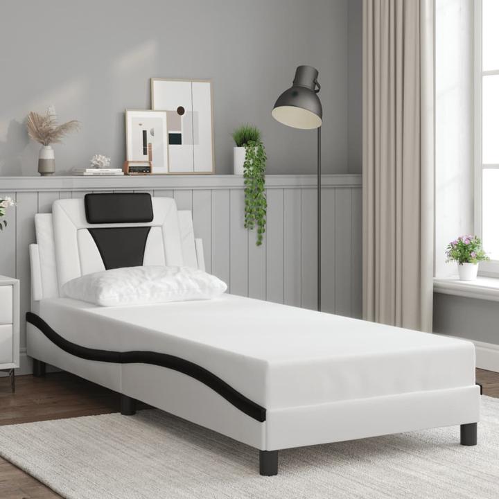 Produktbild VidaXL Bettgestell mit Kopfteil Kunstleder (80 x 200 cm)