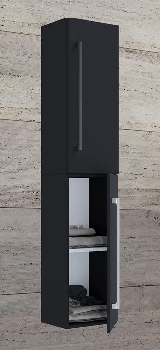 Actual product image VCM Wooden Bathroom Furniture Tall Cabinet Badinos 2 Hinged Doors (33 x 22 x 150 cm)