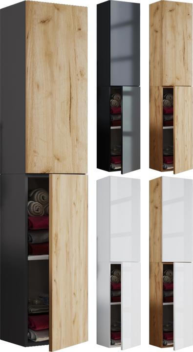 Produktbild VCM Badmöbel Hochschrank Badschrank Lendas