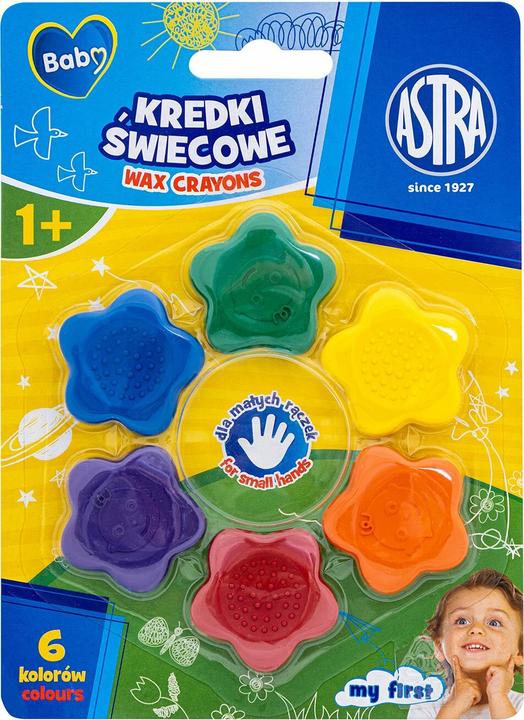 Actual product image Astra BABY Star Wachsfiguren 6 Stk. (Multicoloured, 6 x)