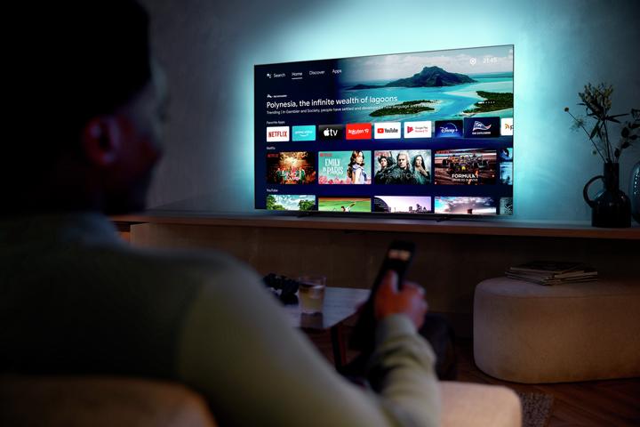 Actual product image Philips 55OLED707 (55", OLED707, OLED, 4K, 2022)