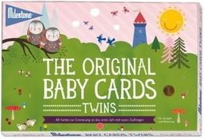 Produktbild Milestone Baby Meilensteinkarten für Zwillinge, 1. Lebensjahr Deutsch