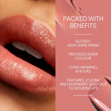 Image du produit MAC Cosmetics Rouge à lèvres Lustreglass Work Crush (Travail Crush)