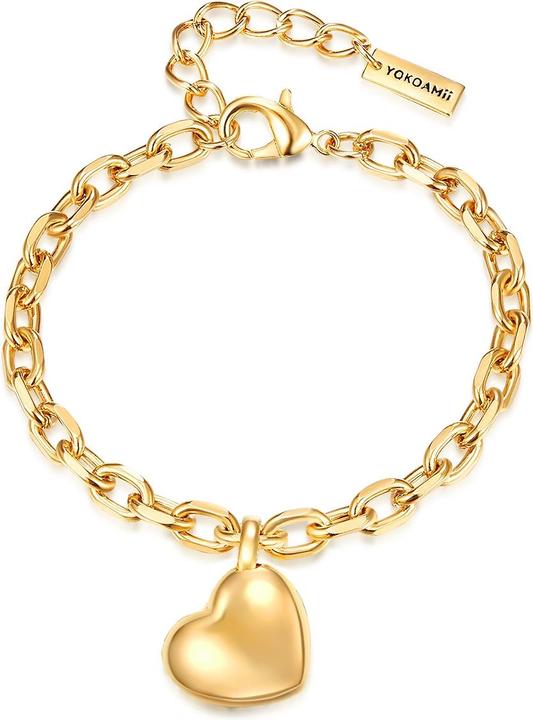 Image du produit Yokoamii Femme métal or jaune - 30186 (17 cm, Alliage métallique)