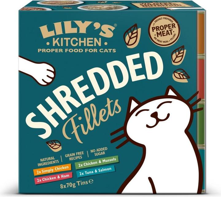 Lily's Kitchen Filets déchiquetés (Adulte, 8 pcs, 560 g)