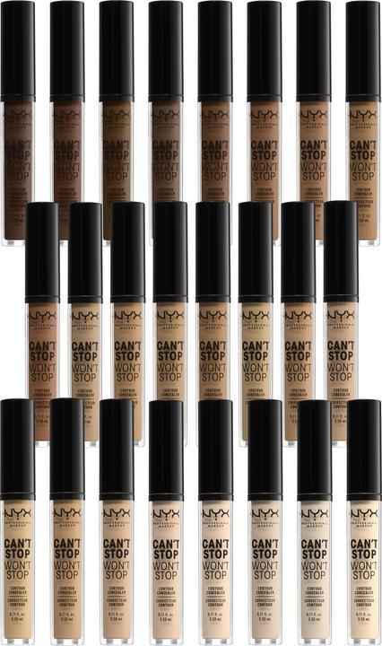 Immagine prodotto NYX Professional Make-Up Can't Stop Won't Stop - Contour Concealer Profondo Noce (22,7 Wallnut)
