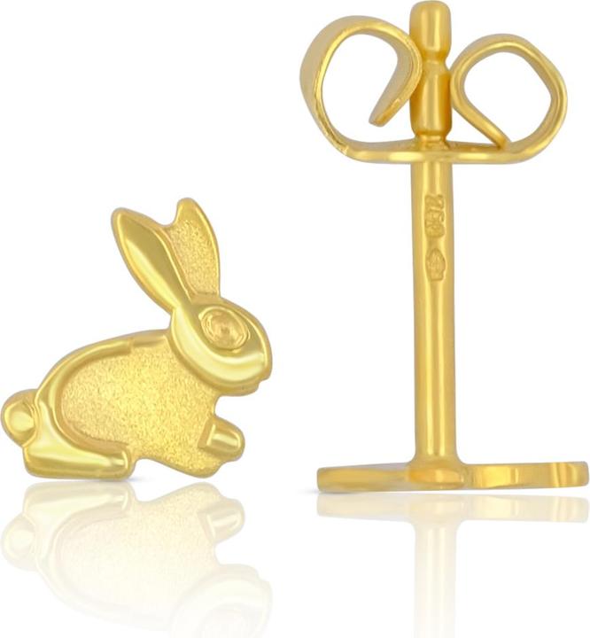 Muau Hase (750/18 K Gelbgold)