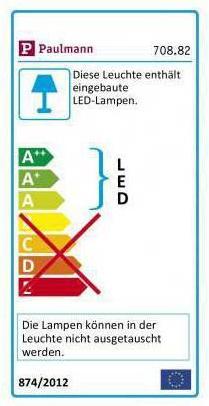 Energie-Label Paulmann Aviar (2000 lm)