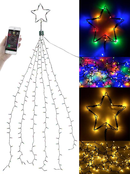 Produktbild Lunartec Christbaum-Überwurf-Lichterkette (1.70 m)