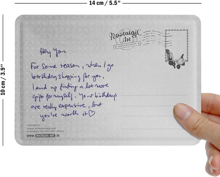 Produktbild Nostalgic-Art Merchandising Postkarte Gin & Tonic 14 x 10 cm (1 Stk.)