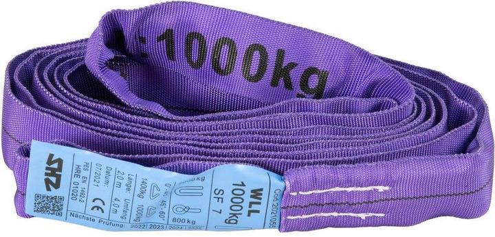 Immagine prodotto SHZ Braca tonda lunghezza 2m / 1000kg secondo EN 1492-2 SF7 viola