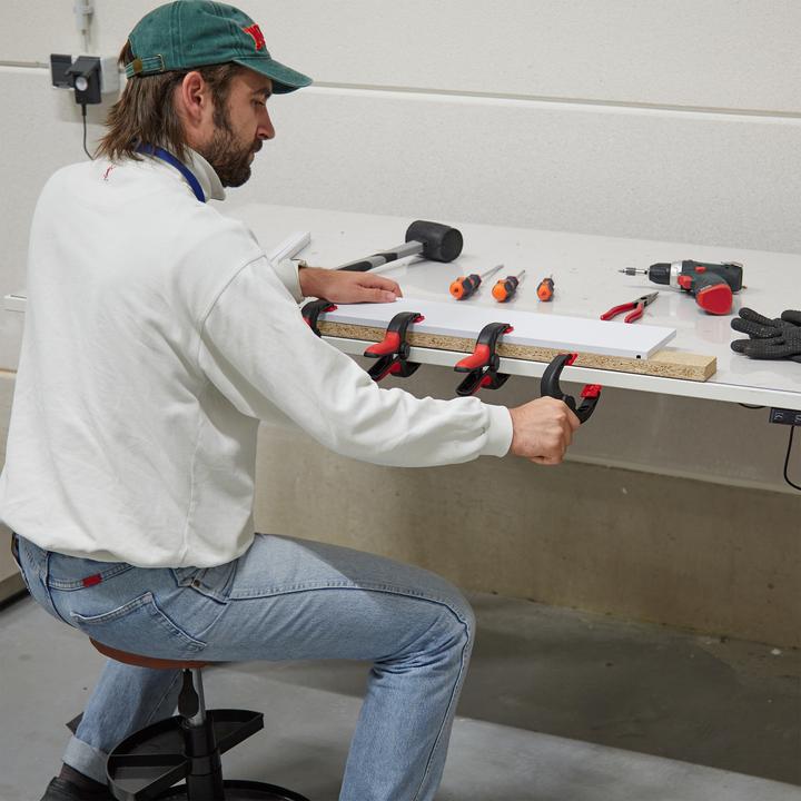 Actual product image Relaxdays 8x clamps (70 mm)