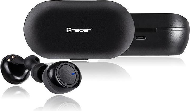 Image du produit Tracer TRASLU46648 casque/écouteurs sans fil intra-auriculaire/musique Bluetooth noir (3 h, Sans fil)