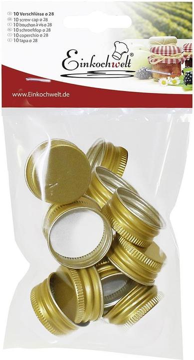 Einkochwelt Drehverschluss 10er Pack (10 Stk.)