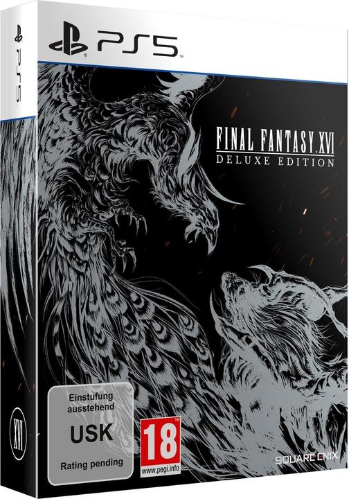 Square Enix FF XVI PS-5 Edizione Deluxe Final Fantasy (PS5, DE)