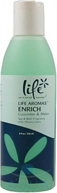 Actual product image Spa Plus Life Aromas Enrich | Cucumber Melon (236 ml)