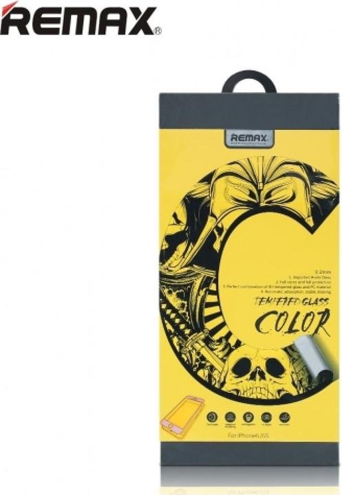 Immagine prodotto Remax iVisor Vetro protettivo temperato per iPhone 6/6S Plus con cornice in alluminio (1 Pezzo/i, Apple iPhone 6s Plus, Apple iPhone 6)