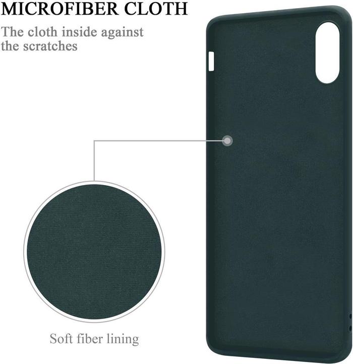 Immagine prodotto Cadorabo Custodia TPU Liquid Ring Silicone Case (Apple iPhone X)