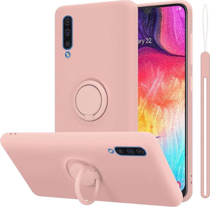 Image du produit Cadorabo Coque TPU Liquid Ring Silicone Case (Samsung Galaxy A30s, Samsung Galaxy A50s)