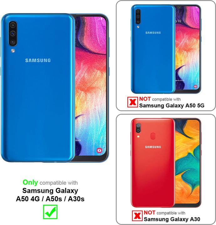 Image du produit Cadorabo Coque TPU Liquid Ring Silicone Case (Samsung Galaxy A30s, Samsung Galaxy A50s)