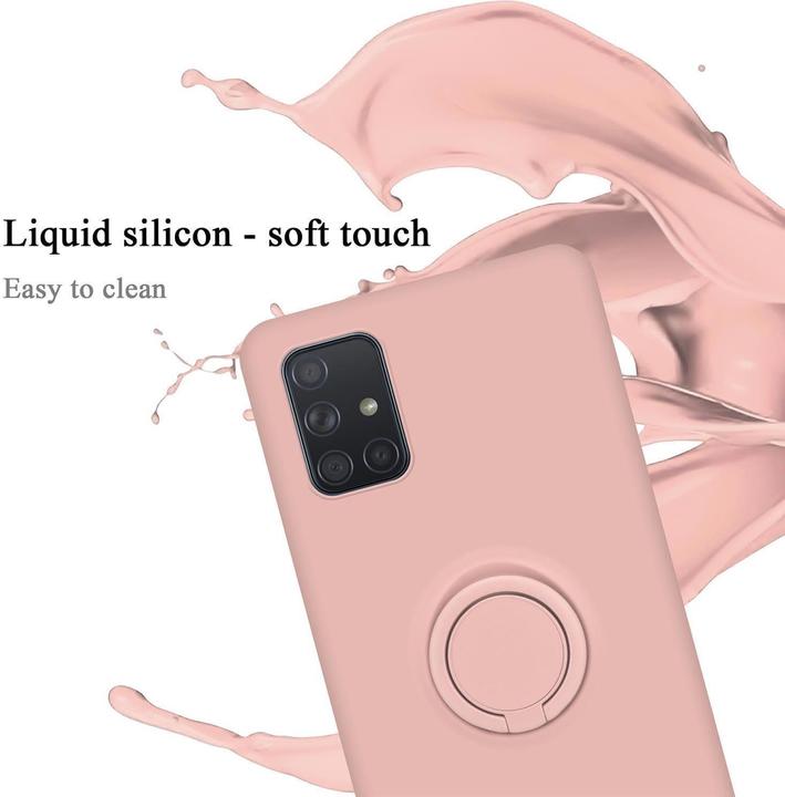Image du produit Cadorabo Coque TPU Liquid Ring Silicone Case (Samsung Galaxy A71)
