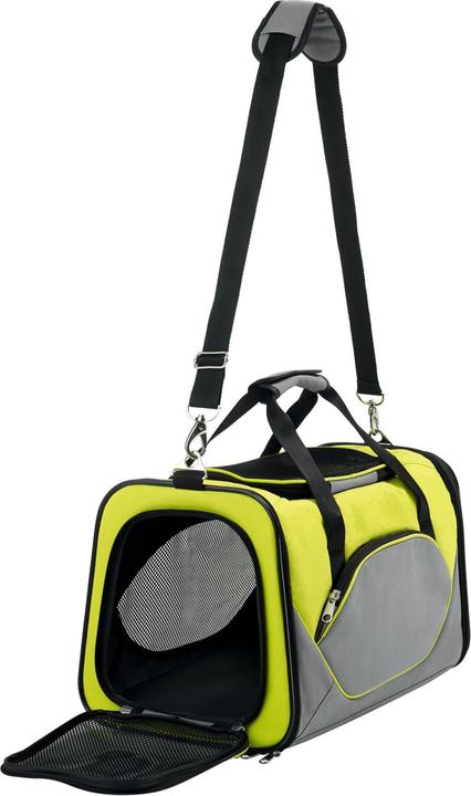 Produktbild Hunter Tragetasche Kansas 48 x 29 x 31 cm (Hund, Katze, Sicherheitsverschluss, Waschbar, Atmungsaktiv, Faltbar)