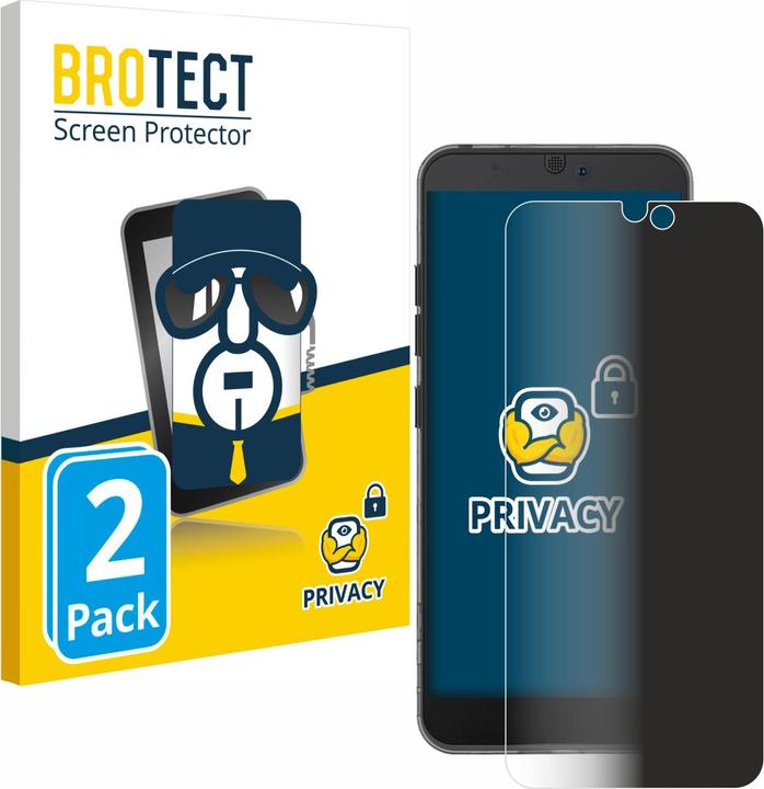 Immagine prodotto BROTECT Pellicola privacy antispia Pellicola di protezione dalla luce blu (2 Pezzo/i, Fairphone 3)