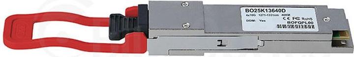 Produktbild BlueOptics 40G-QSFP-ER4-1-BO. SFP Transceiver-Typ: Faseroptik, Schnittstelle: QSFP, Maximal mögliche Übertragun